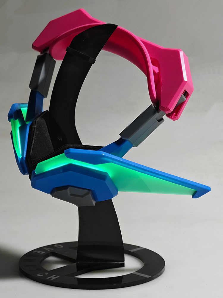 Dva Cosplay Prop - MMGG jeu Overwatches D.Va musique casque