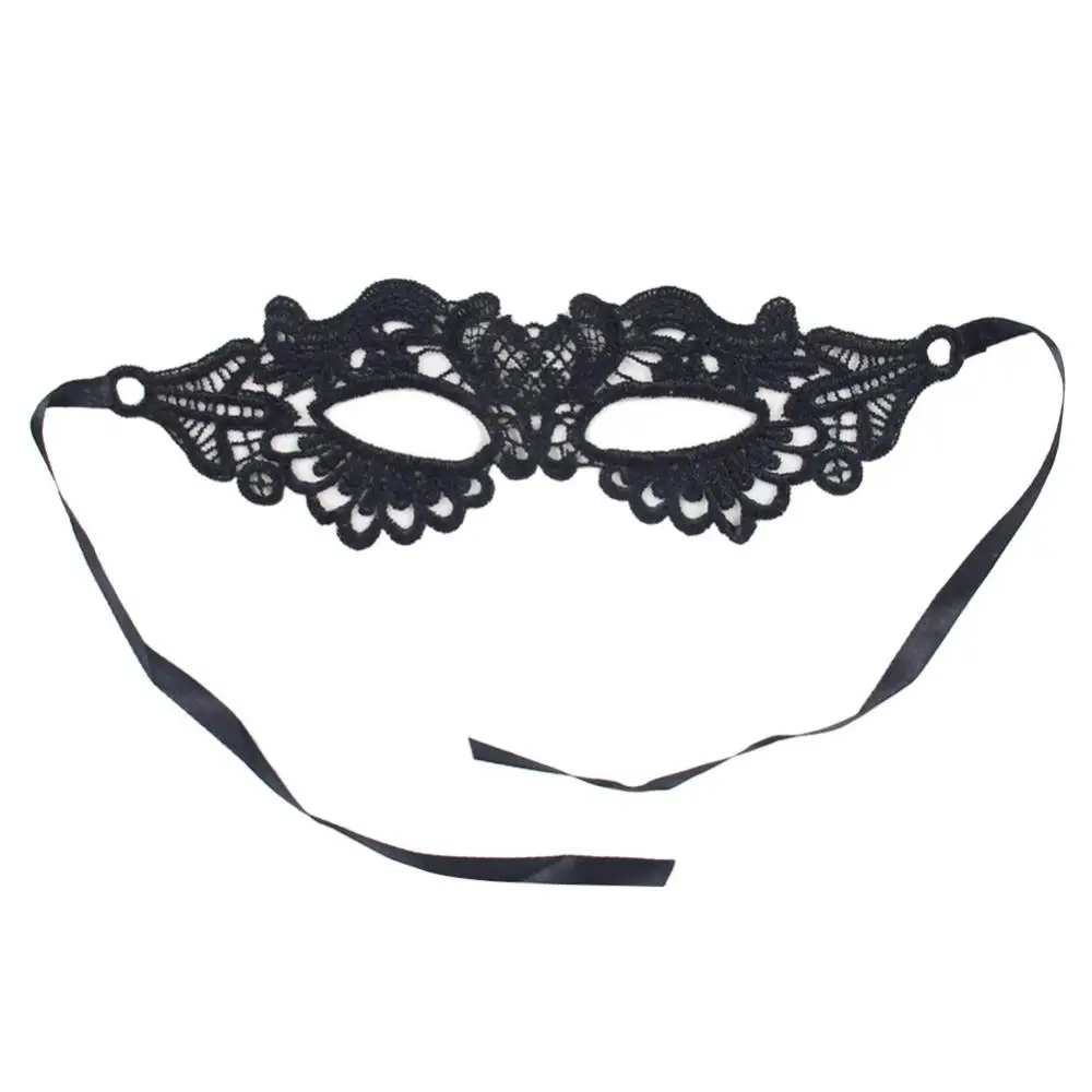 Cosplay Prop Kit - Masque facial en dentelle creuse pour