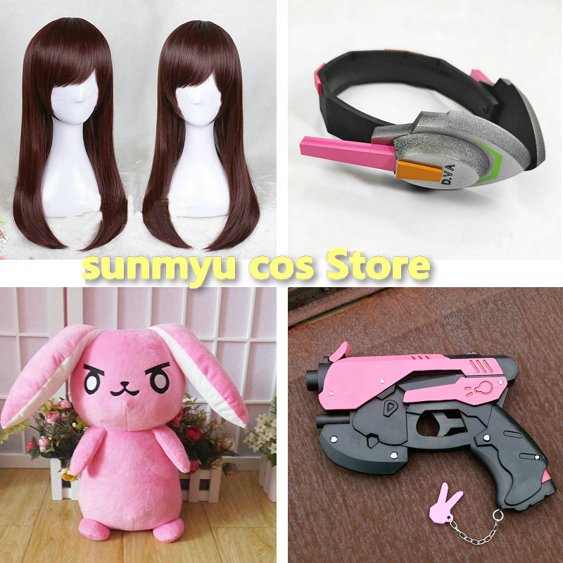 Dva Cosplay Prop - Accessoires de Cosplay D.VA : Casque,