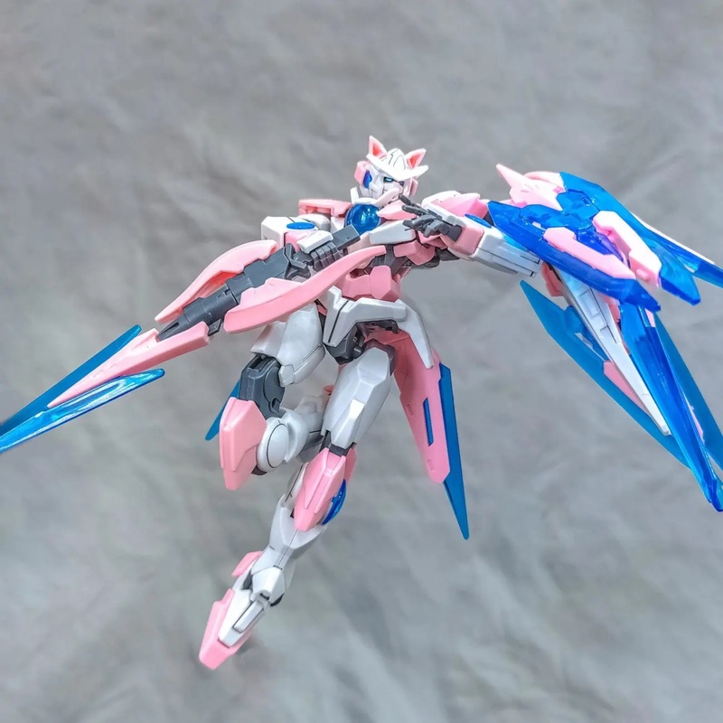 Bandai Gundam Hg - 00Qan HG 1/144 chat oreille Ver