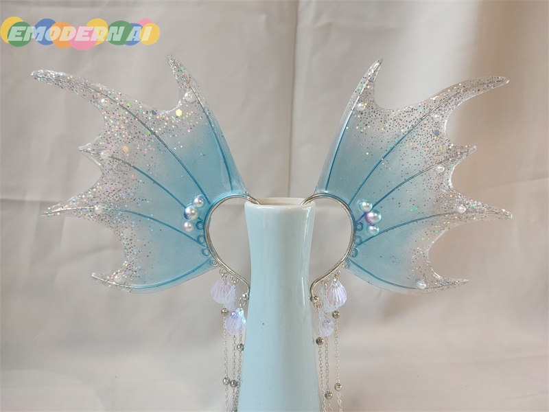 Cosplay Prop Works - Boucles d'oreilles sirène princesse elfe, travail