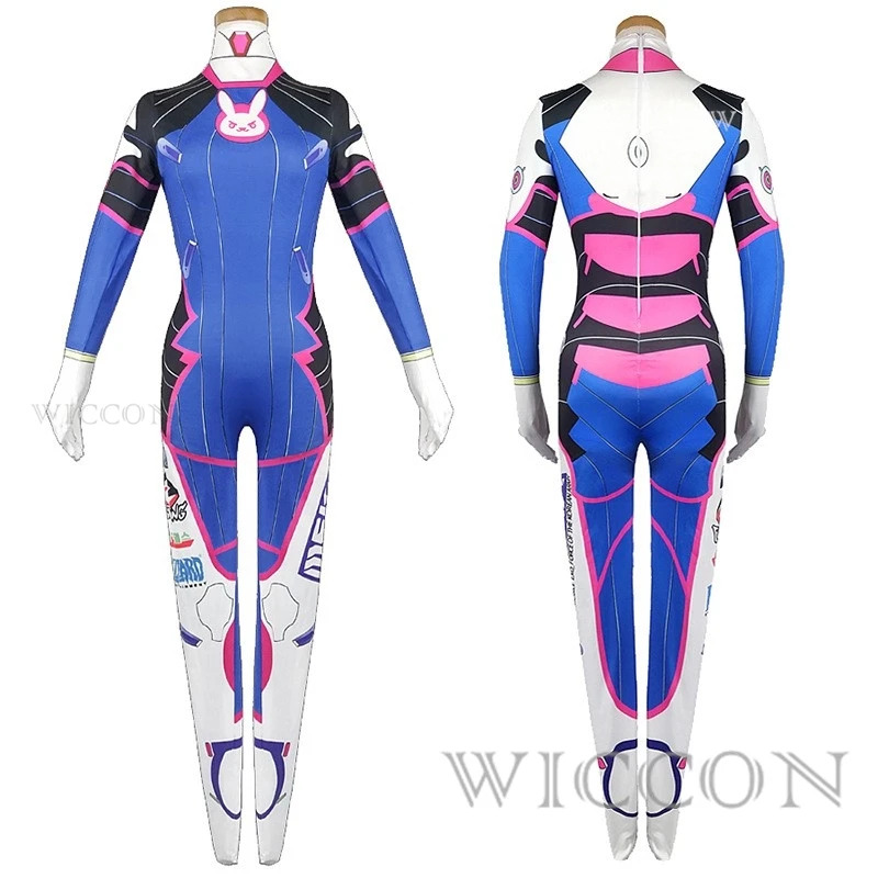 Dva Cosplay Prop - 2025 11 Anime femme combinaison collants