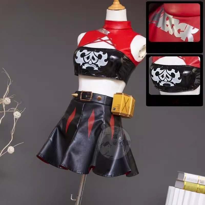 Burnice Cosplay Prop - Tenue de fête d'Halloween 2026 sur