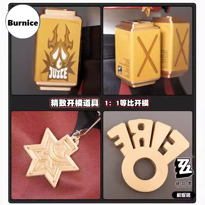 Costume de Cosplay Zenless Zon - Burnice Cosplay Prop avis et prix
