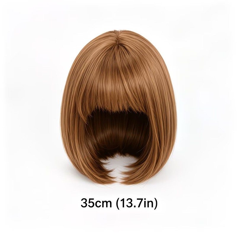 Perruque courte à franges aéri - Wig Fiber Net avis et prix
