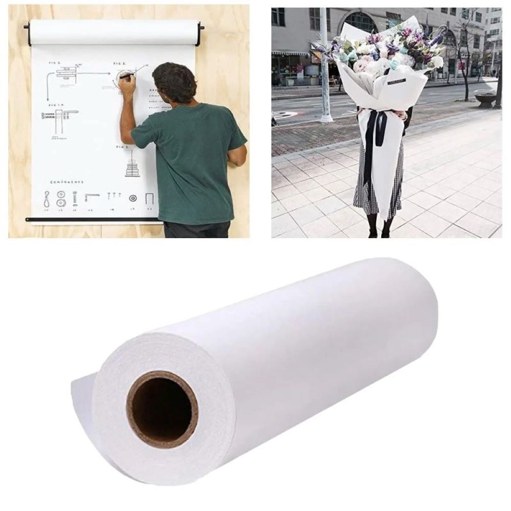 Rouleau de papier Kraft blanc/ - Craft Foam Roll avis et prix