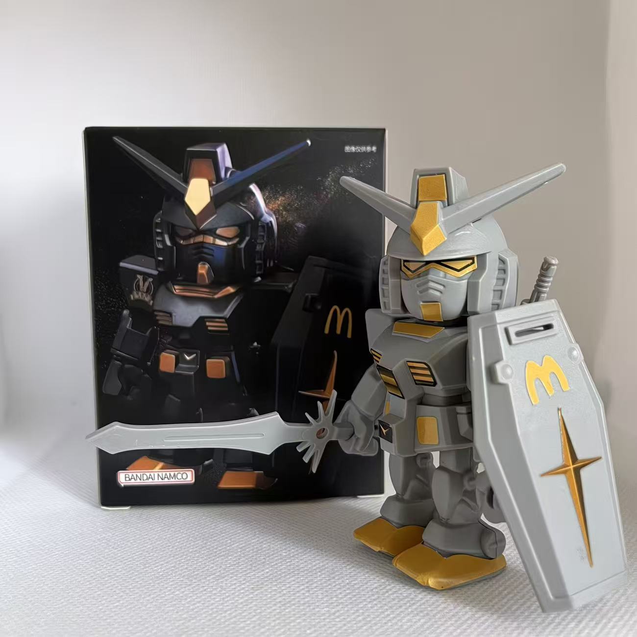 Figurine McDonald Gundam QMSV  - Bandai Gundam Hg avis et prix