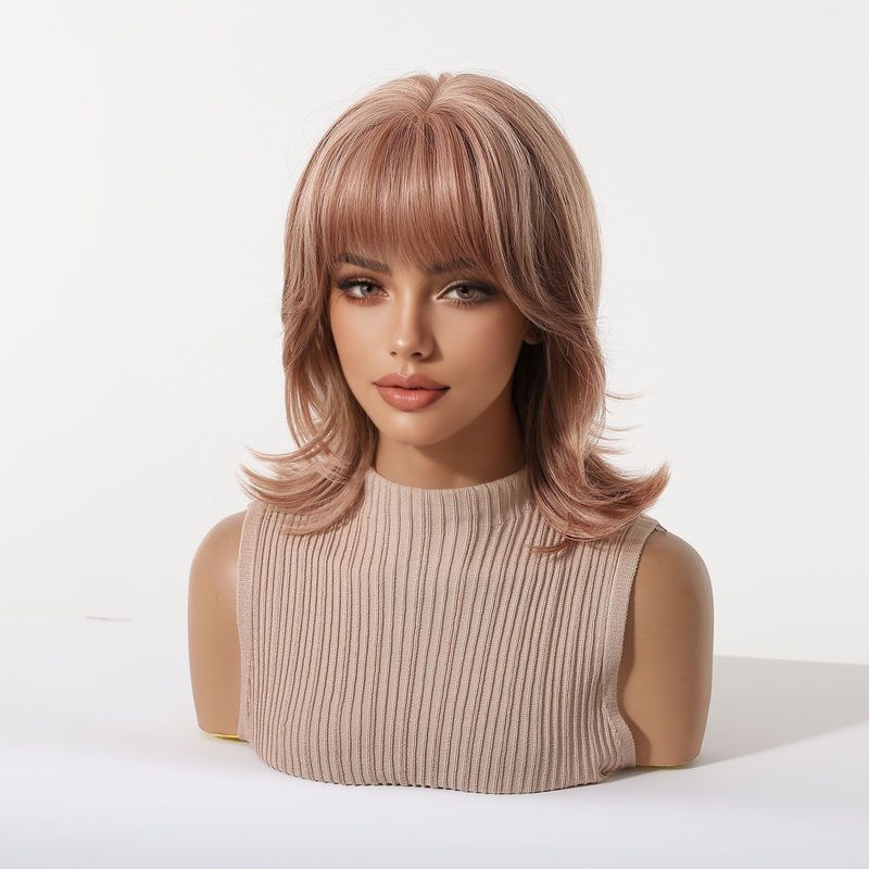 Perruque pour femme avec frang - Wig Fiber Net avis et prix